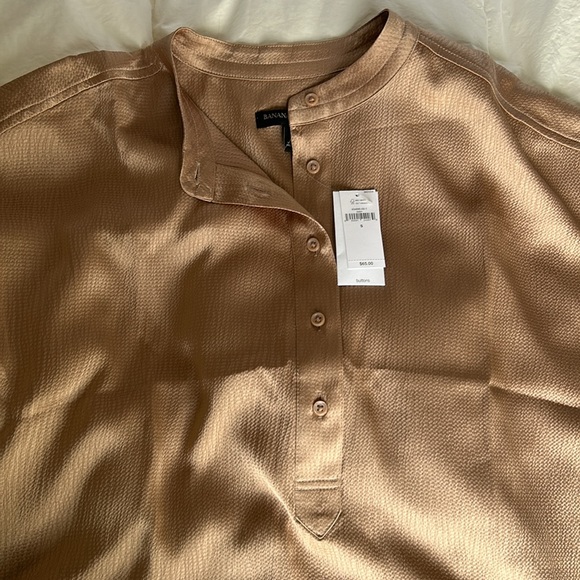 NWT Banana Republic Cap Sleeve Blouse - Picture 4 of 5